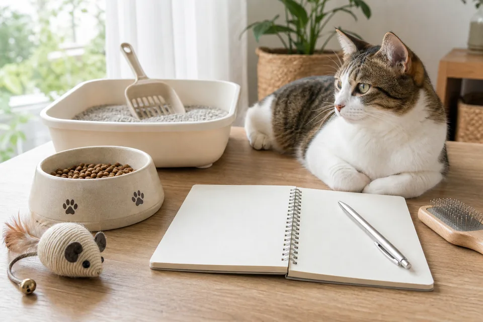 猫の毎月費用を考える餌、猫砂、おもちゃ、家計ノート